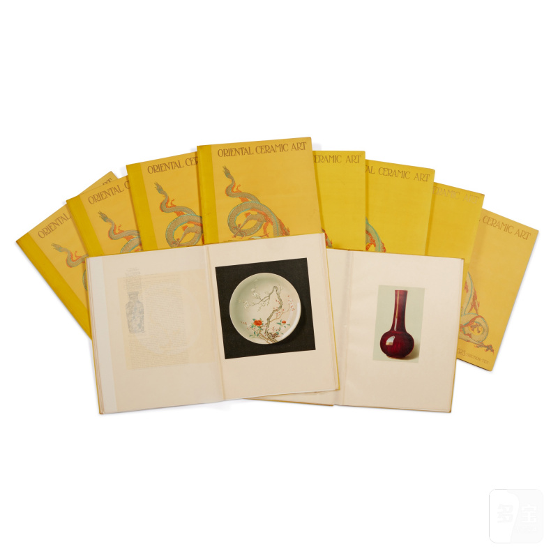 卜士禮 《Oriental Ceramic Art: Illustrated by Examples from the Collection of W.T. Walters》一套十冊